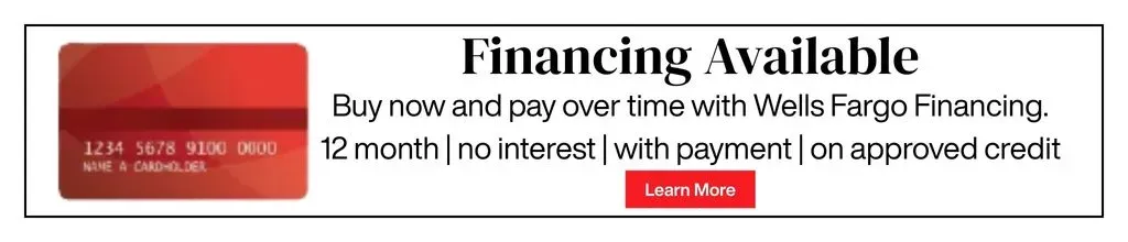 Financing Available!